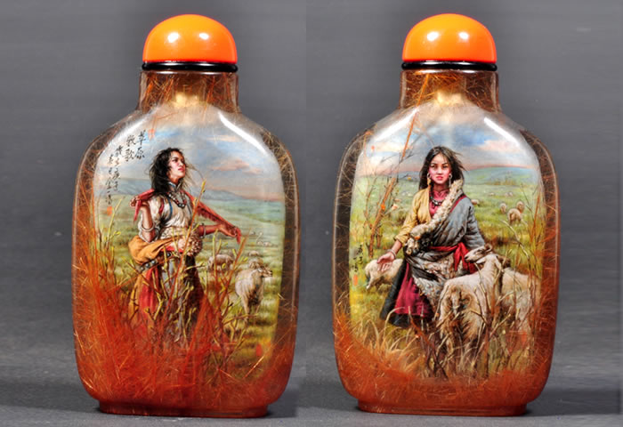 china inside painted snuff bottle