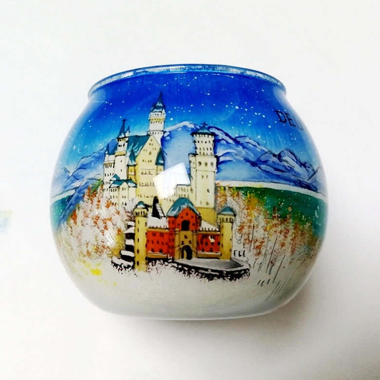 Hand Painted Candle Holders